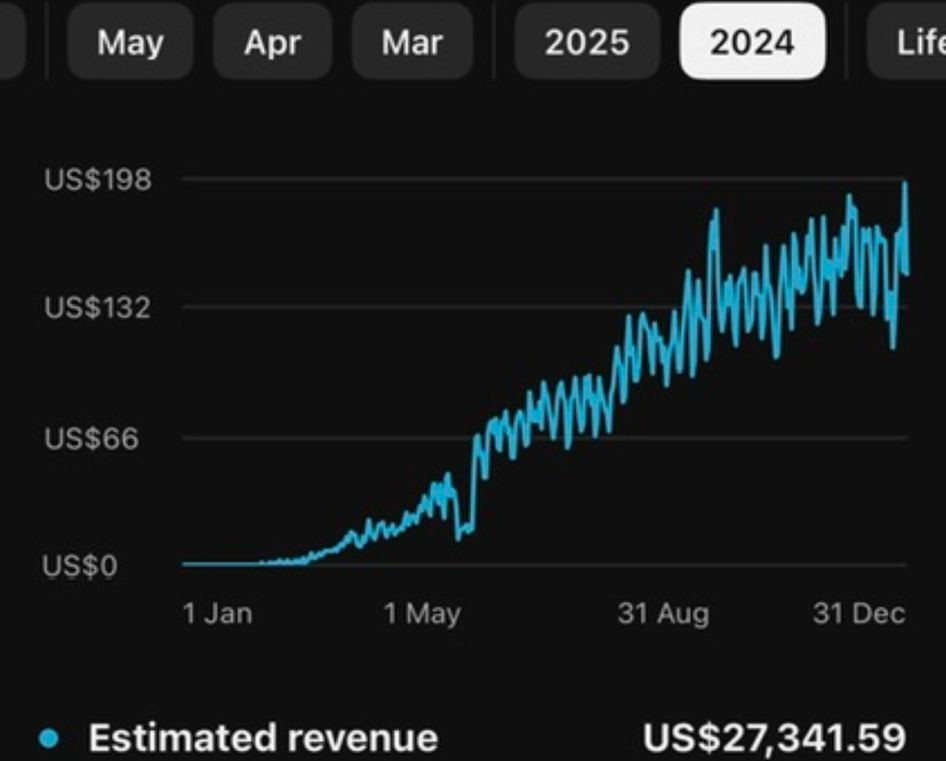 Student Revenue Chart - WWW
